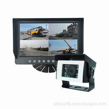 Rear-view System with 9-inch Digital Monitor and Car Camera for Heavy-duty Equipment